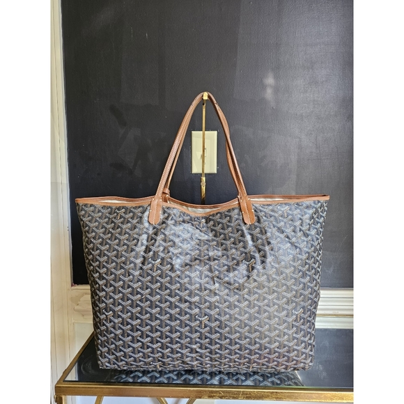 Goyard Handbags - Goyard Goyardine Saint Louis GM Tote Bag